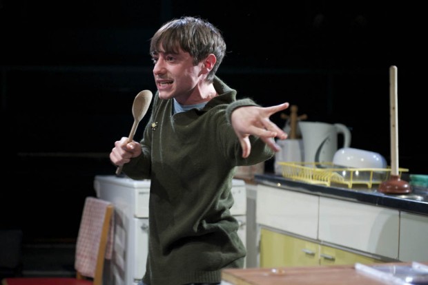 Ryan Sampson in The Kitchen Sink. Photo: Manuel Harlan