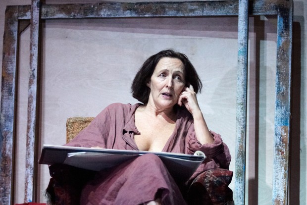 Fiona Shaw in Scenes from an Execution. Photo: Mark Douet