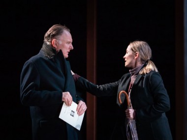 Robert Glenister and Joanne Froggatt in Alys, Always. Photo: Helen Maybanks
