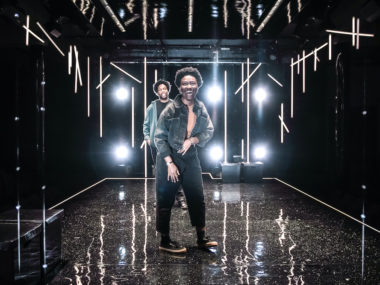 Tosin Cole and Heather Agyepong in Shifters. Photo: Craig Fuller