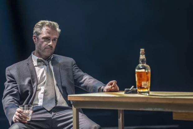Rory Keenan in The Spy Who Came in From the Cold. Photo: Johan Persson