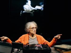 Kate Valk and Spalding Gray in Nayatt School Redux. Photo: Spencer Ostrander