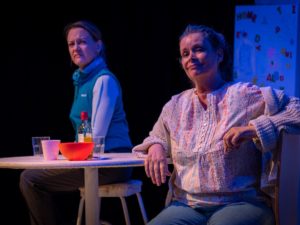 Caroline Rippin and Agnes Lillis in Albatross. Photo: Ashley Day