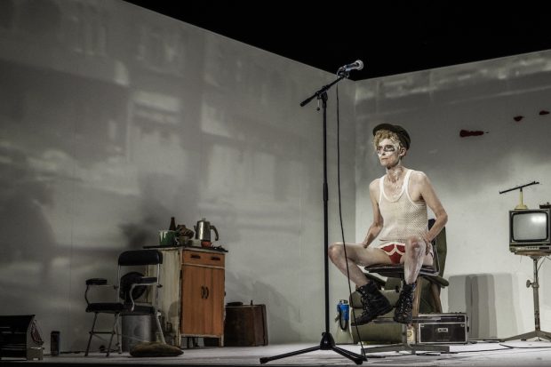 Tilda Swinton in Man to Man. Photo: Ruediger Glatz